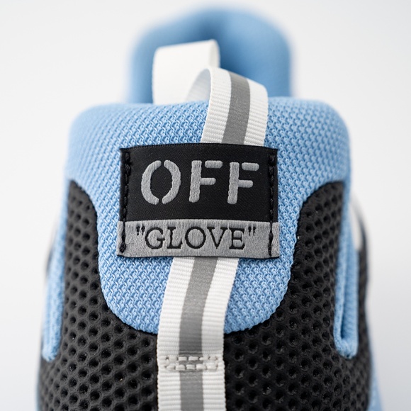 size 9 us 42 eu Off-White Glove Slip On Blue Black White Leather Sneaker main image 12